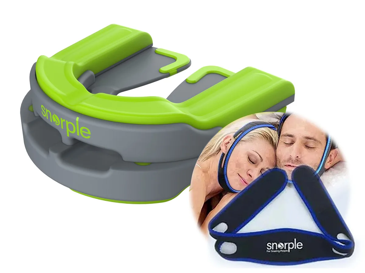Snorple Complete System — Mouthpiece plus Chinstrap Combo